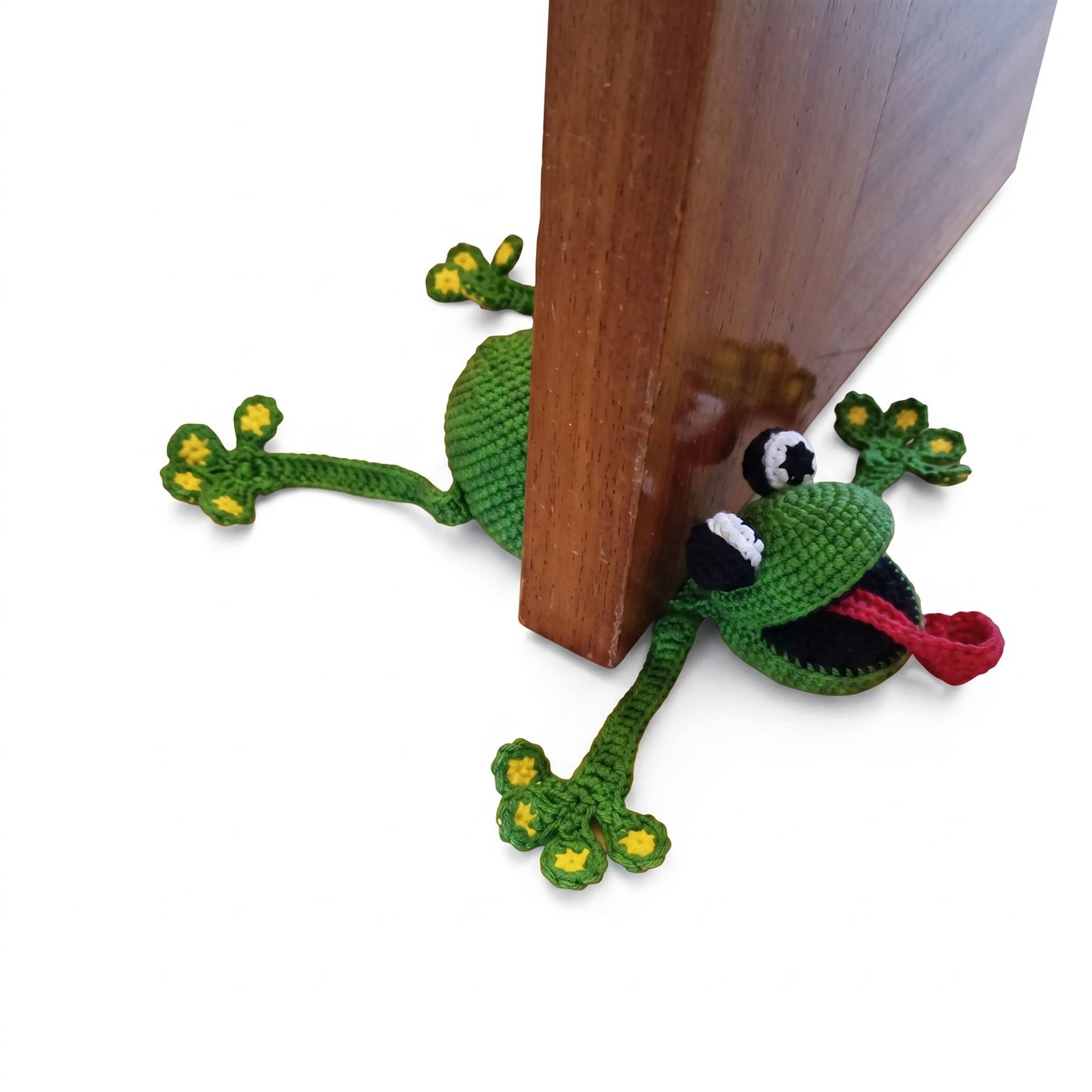 Topes para puertas amigurumi artesanales tejidos a mano
